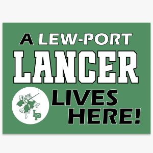 LewPort Lancer Lives Here Lewiston Porter Cheer
