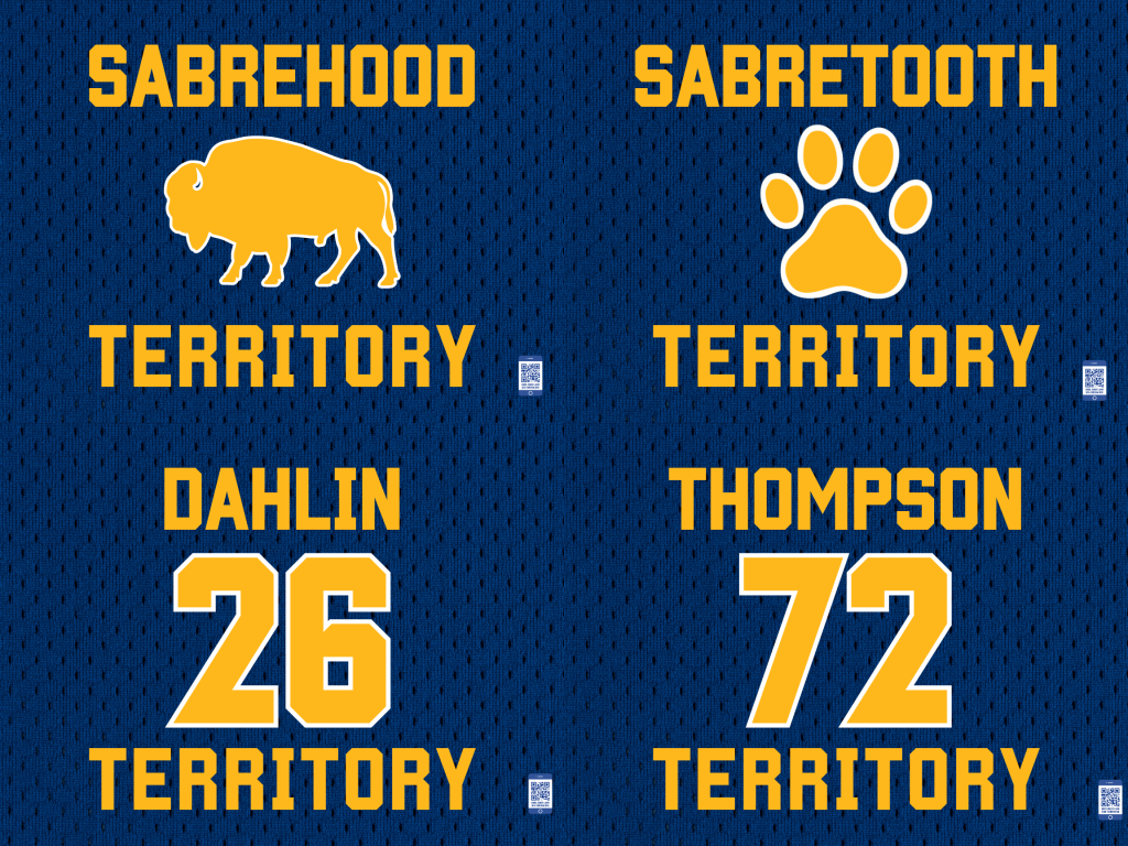 Sabre Territory Lawn Signs BDC Booster Club