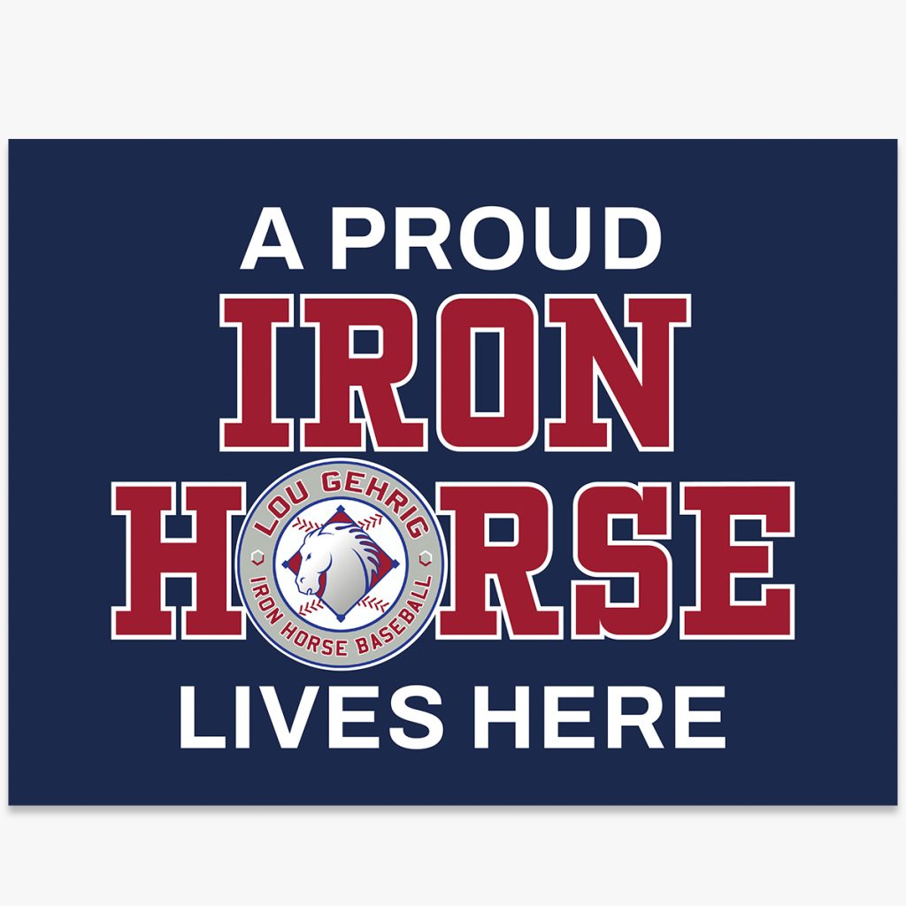 LG Proud Iron Horse Lives Here
