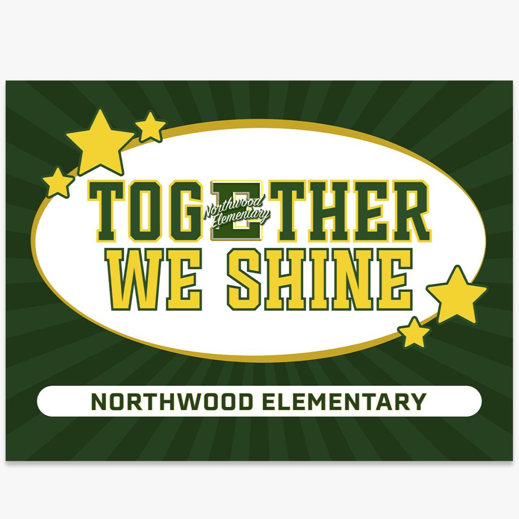 Northwood Together We Shine Green