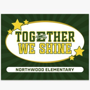 Northwood Together We Shine Green