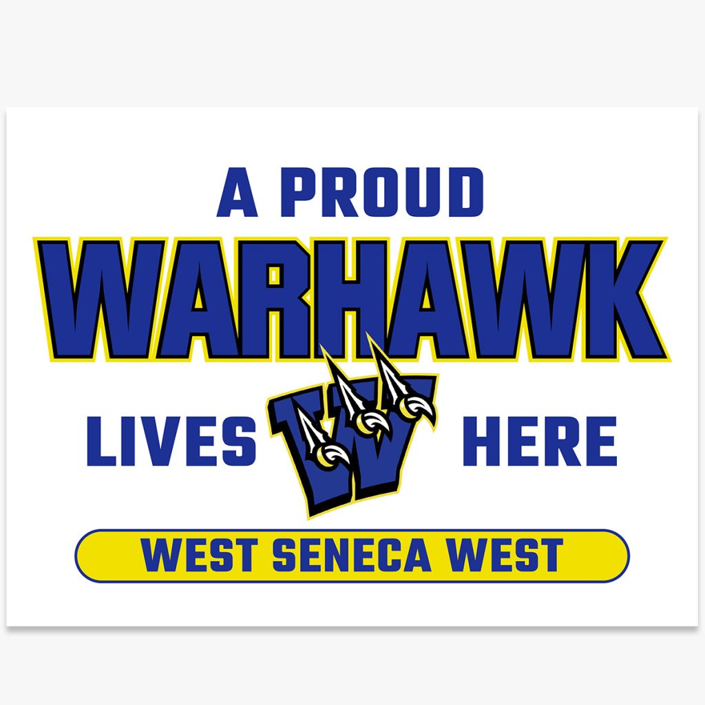 West Seneca Proud Warhawk Lives Here