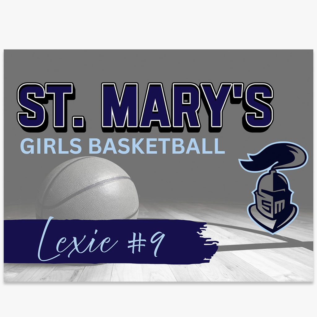 Player Name & Number SM Womens Basketball